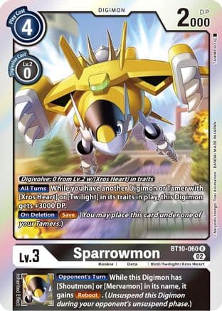Sparrowmon — Xros Encounter
