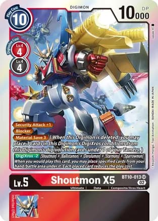 Shoutmon X5 — Xros Encounter