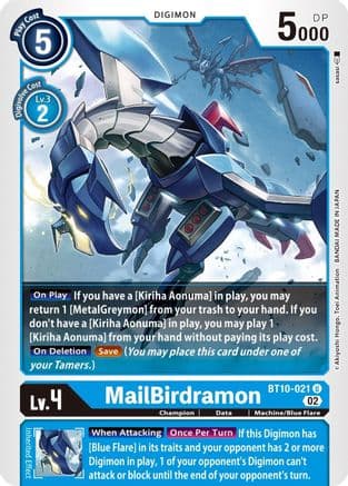 MailBirdramon — Xros Encounter