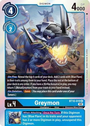 Greymon — Xros Encounter