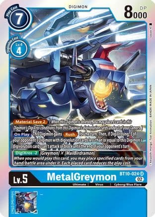 MetalGreymon — Xros Encounter