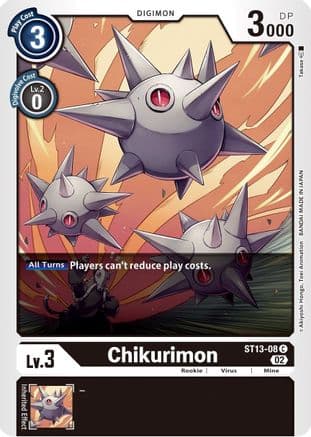 Chikurimon — Digimon Card Game card