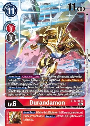 Durandamon — Digimon Card Game card
