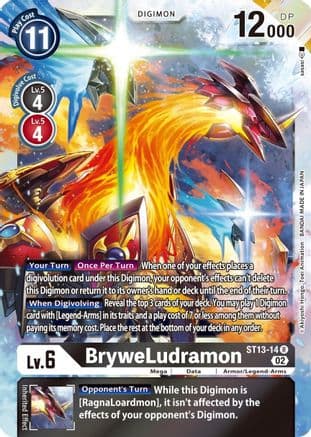 BryweLudramon — Starter Deck 13: Ragnaloardmon