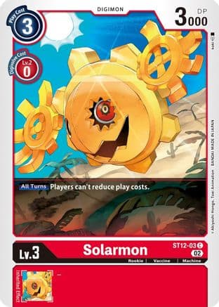 Solarmon — Starter Deck 12: Jesmon Digimon Card Game card by koki