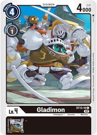 Gladimon — Starter Deck 13: Ragnaloardmon
