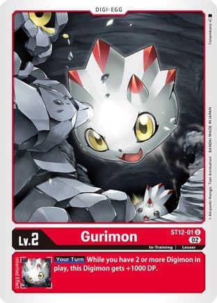 Gurimon — Starter Deck 12: Jesmon Digimon Card Game card by Tonamikanji