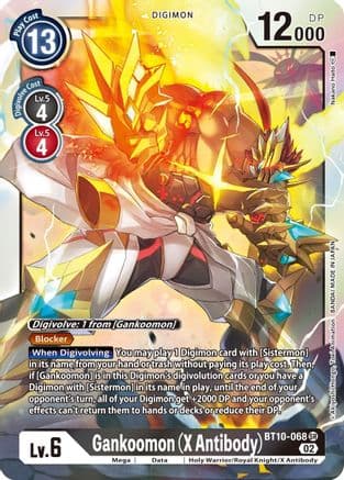 Gankoomon (X Antibody) — Xros Encounter