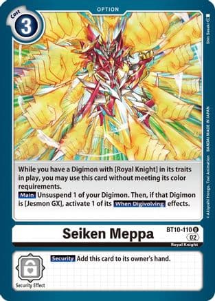 Seiken Meppa — Xros Encounter