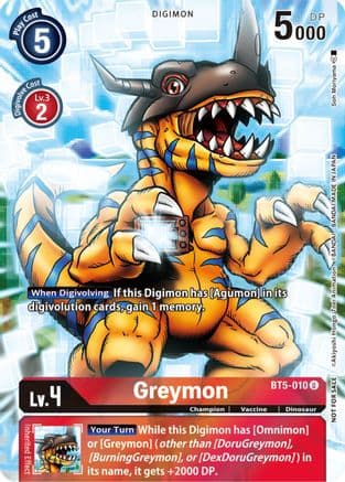 Greymon (25th Special Memorial Pack) — Battle of Omni