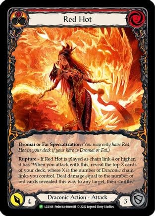 Red Hot - LGS108 — Flesh and Blood: Promo Cards