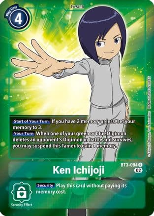 Ken Ichijoji (Alternate Art) — Starter Deck 13: Ragnaloardmon