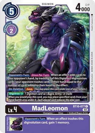 MadLeomon — Xros Encounter