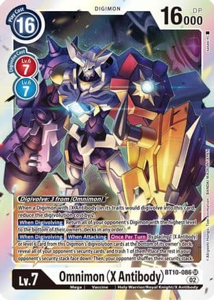 Omnimon (X Antibody) — Xros Encounter