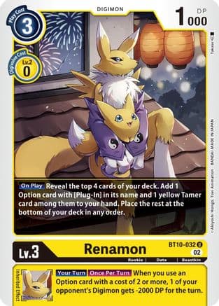 Renamon — Xros Encounter