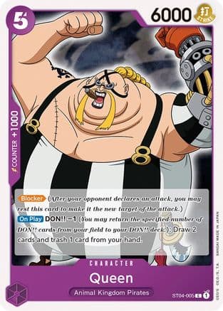 Queen — Starter Deck 4: Animal Kingdom Pirates
