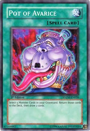 Pot of Avarice — Yu-Gi-Oh! card