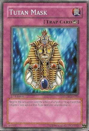 Tutan Mask — Structure Deck: Zombie World Yu-Gi-Oh! card by KAZUKI TAKAHASHI