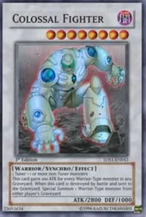 Colossal Fighter (SR) — 5D's 2008 Starter Deck