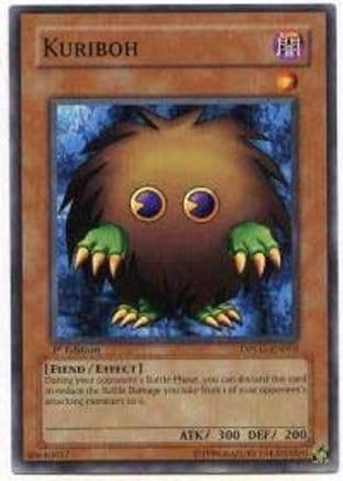 Kuriboh — Duelist Pack: Yugi Yu-Gi-Oh! card by P. Tomson