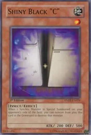 Shiny Black "C" — Ancient Prophecy