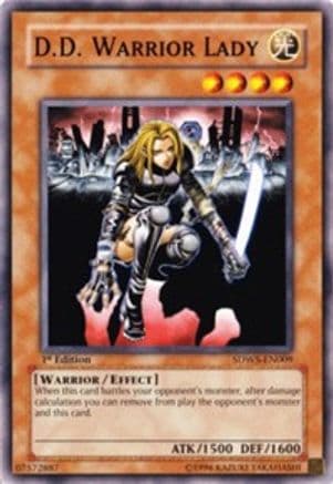 D.D. Warrior Lady — Yu-Gi-Oh! card