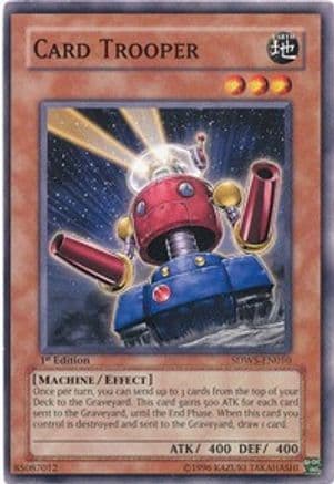 Card Trooper — Structure Deck: Warriors' Strike Yu-Gi-Oh! card by KAZUKI TAKAHASHI