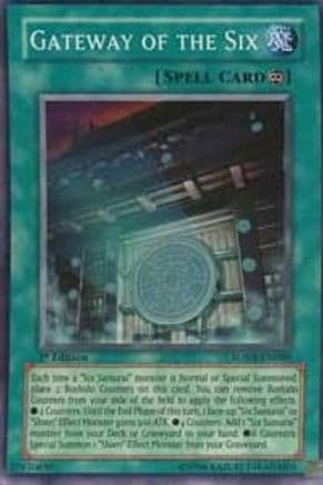 Gateway of the Six — Stardust Overdrive Yu-Gi-Oh! card by Tetsuhiro Hokawa