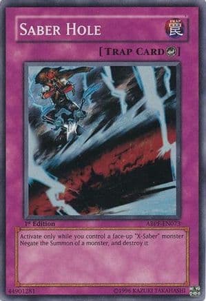 Saber Hole — Absolute Powerforce