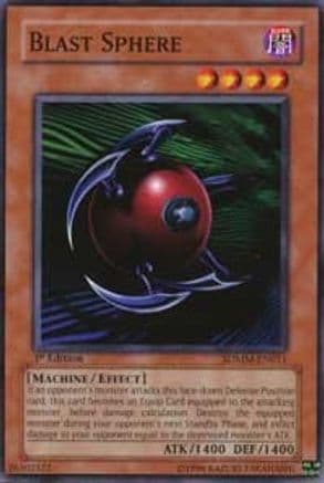 Blast Sphere — Structure Deck: Machina Mayhem Yu-Gi-Oh! card by TAKAHA
