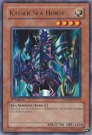 Kaiser Sea Horse — Duelist Pack: Kaiba Yu-Gi-Oh! card by KAZUKI TAKAHASHI
