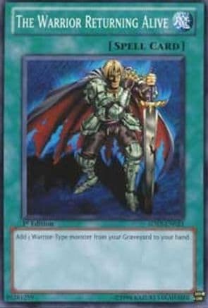 The Warrior Returning Alive — Starter Deck: Duelist Toolbox Yu-Gi-Oh! card by KAIJIT