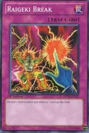 Raigeki Break — Yu-Gi-Oh! card