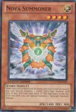 Nova Summoner — Gold Series 3 Yu-Gi-Oh! card by KAZUKI TAKAHASHI