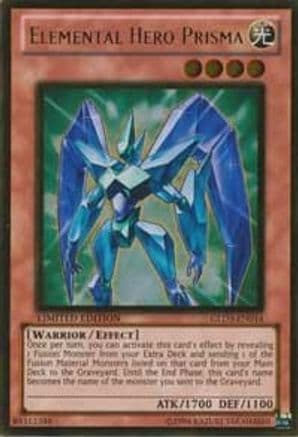 Elemental Hero Prisma — Gold Series 3 Yu-Gi-Oh! card by KAZUKI TAKAHASHI