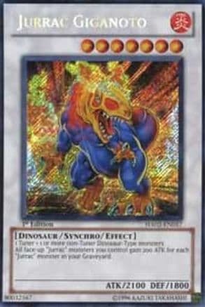 Jurrac Giganoto — Yu-Gi-Oh! card