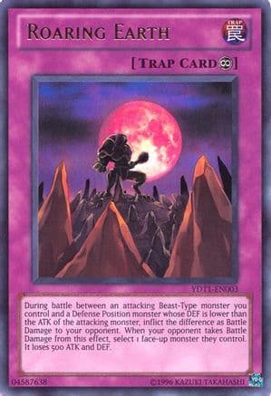 Roaring Earth (5D's Duel Transer) — Yu-Gi-Oh! Video Game Promotional Cards Yu-Gi-Oh! card by KAZUKI TAKAHASHI