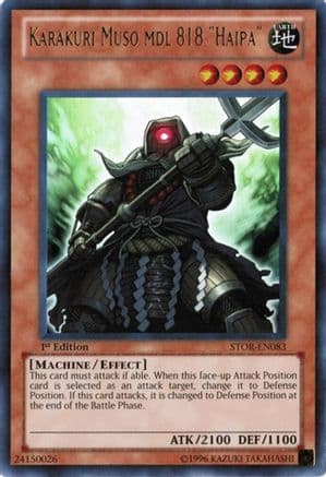 Karakuri Muso mdl 818 "Haipa" — Storm of Ragnarok