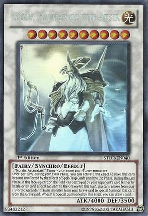 Odin, Father of the Aesir (Ghost Rare) — Yu-Gi-Oh! card