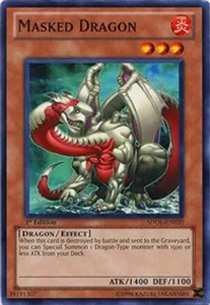 Masked Dragon — Yu-Gi-Oh! card