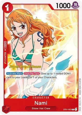 Nami — One Piece Card Game card