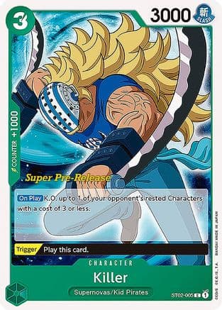 Killer — Super Pre-Release Starter Deck 2: Worst Generation