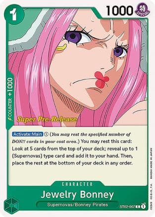 Jewelry Bonney — One Piece Card Game card