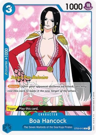 Boa Hancock — Super Pre-Release Starter Deck 3: The Seven Warlords of the Sea