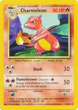 Charmeleon — Base Set