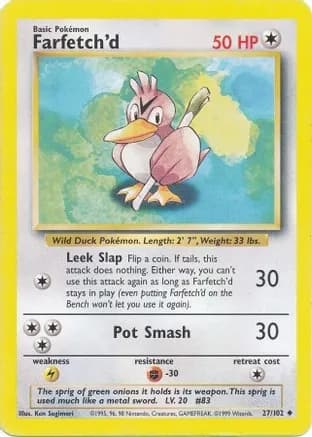 Farfetch'd — Base Set
