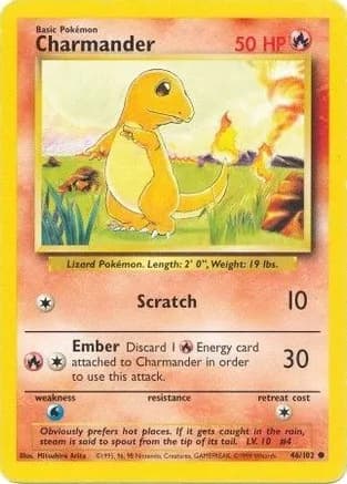 Charmander — Base Set