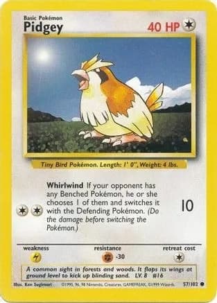 Pidgey — Base Set