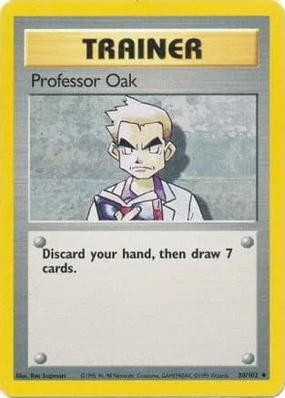 Professor Oak — Base Set