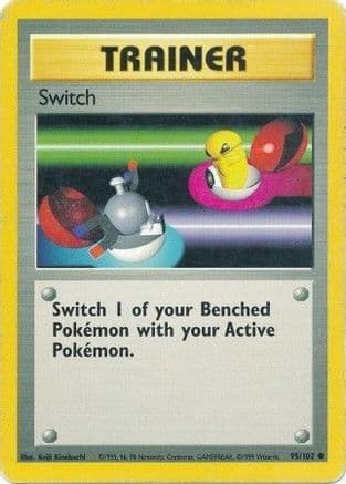 Switch — Base Set Pokémon TCG card by Keiji Kinebuchi